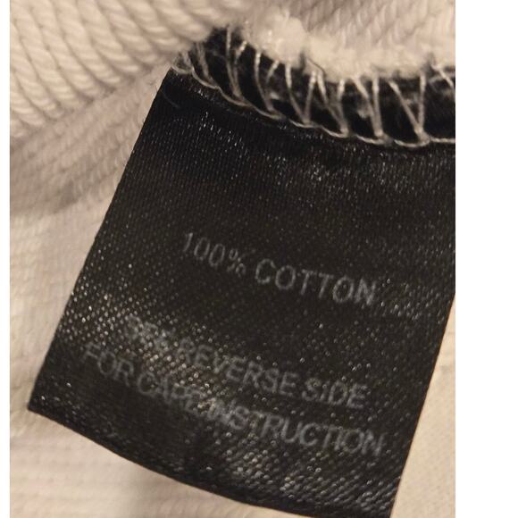 Rolling Loud Gold Hearts Hoodie Sweatshirt White Blue Mens Small Pockets Cotton - Picture 12 of 12